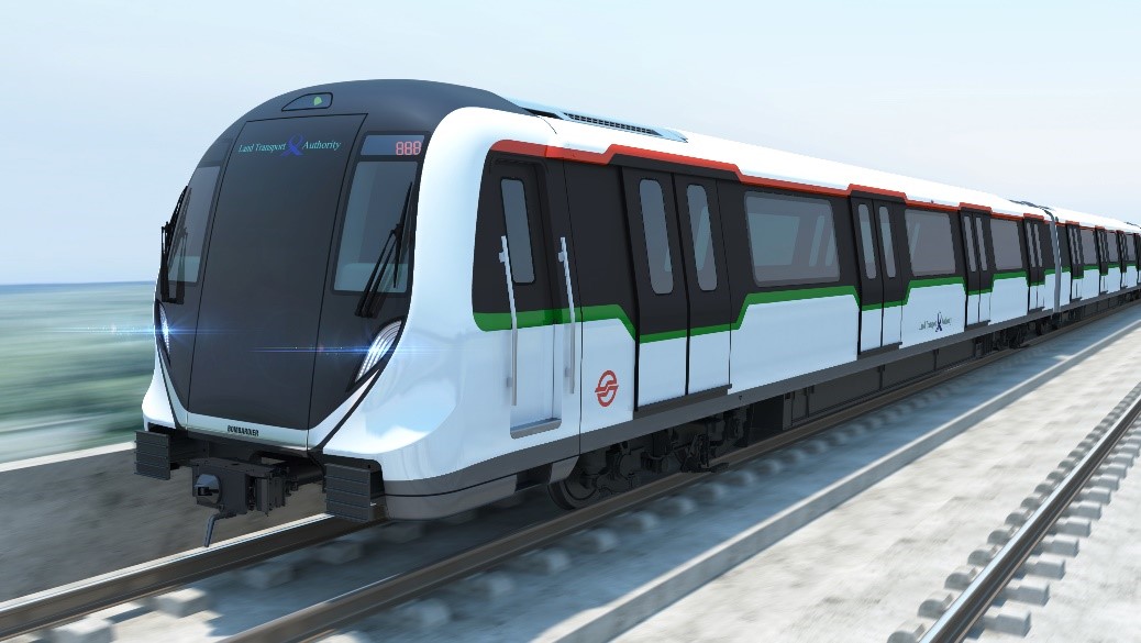 Artist’s impression of new NSEWL train supplied by Bombardier