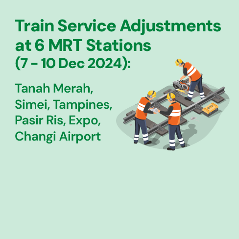 train service adjustments in Dec 2024