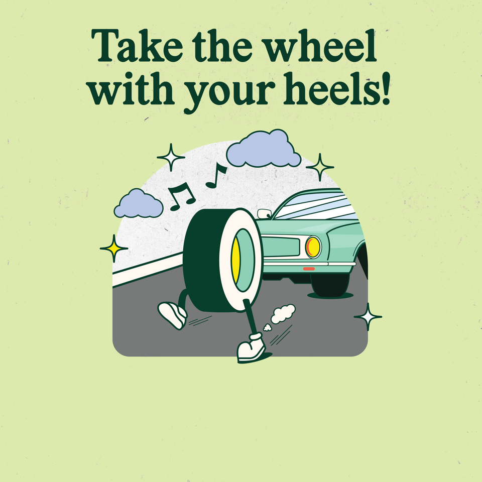 Image of wheel walking