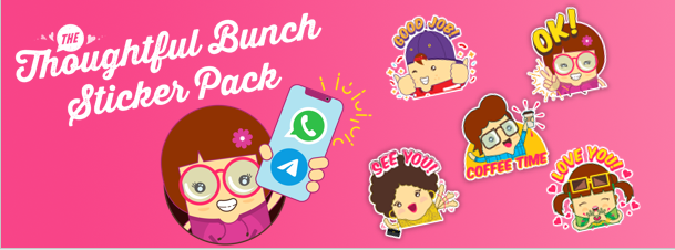 Thoughtful Bunch Stickers Pack