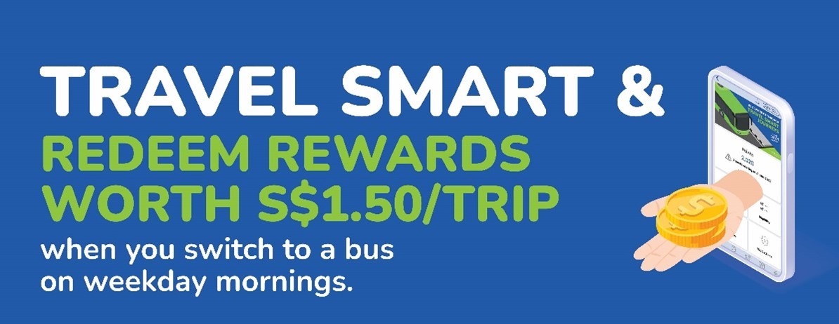 This is an image showing the reward for participating in Travel Smart Journeys